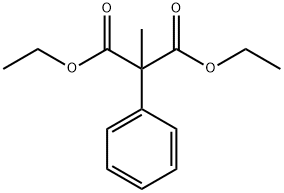 DIETHYL METHYLPHENYLMALONATE Struktur