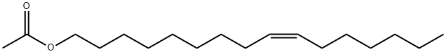 CIS-9-HEXADECENYL ACETATE Structure