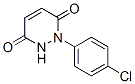 1-(4-chlorophenyl)-2H-pyridazine-3,6-dione Struktur