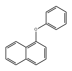 Phenyl(1-naphtyl) ether Struktur