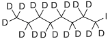 1-IODOOCTANE-D17 Struktur