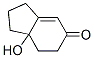 2,3,7,7a-Tetrahydro-7a-hydroxy-1H-inden-5(6H)-one Struktur