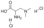 4-AZA-DL-LEUCINE DIHYDROCHLORIDE Struktur