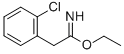 2-(2-CHLORO-PHENYL)-ACETIMIDIC ACID ETHYL ESTER Struktur