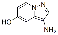 Pyrazolo[1,5-a]pyridin-5-ol, 3-amino- (9CI) Struktur