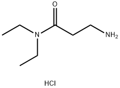 3-AMINO-N,N-DIETHYL-PROPIONAMIDE HCL Struktur