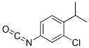 2-chloro-4-isocyanato-1-(1-methylethyl)benzene Struktur