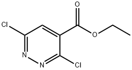 ETHYL 3,6-DICHLOROPYRIDAZINE-4-CARBOXYLATE Struktur