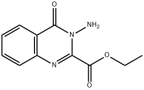 ETHYL 3-AMINO-4-OXO-3,4-DIHYDROQUINAZOLINE-2-CARBOXYLATE Struktur