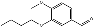 3-BUTOXY-4-METHOXYBENZALDEHYDE Struktur