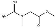 Glycine, N-(aminoiminomethyl)-N-methyl-, methyl ester (9CI) Struktur