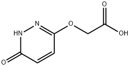 (6-OXO-1,6-DIHYDRO-PYRIDAZIN-3-YLOXY)-ACETIC ACID Struktur