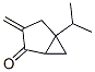 Bicyclo[3.1.0]hexan-2-one, 3-methylene-5-(1-methylethyl)-, (-)- (9CI) Struktur