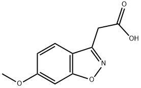 2-(6-METHOXYBENZO[D]ISOXAZOL-3-YL)ACETIC ACID Struktur