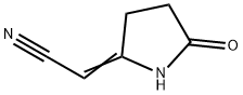 delta2,alpha-Pyrrolidineacetonitrile, 5-oxo- (8CI) Struktur