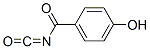 Benzoyl isocyanate, 4-hydroxy- (9CI) Struktur