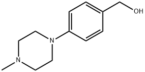 [4-(4-METHYLPIPERAZINO)PHENYL]METHANOL Struktur