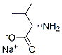 (S)-2-Amino-3-methylbutyric acid sodium salt Struktur