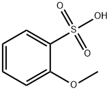 2-Methoxy-benzenesulfonic acid Struktur