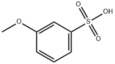 3-Methoxy-benzenesulfonic acid Struktur