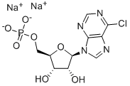 6-CHLOROPURINE RIBOSIDE-5'-O-MONOPHOSPHATE SODIUM SALT Struktur