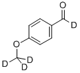 4-METHOXY-D3-BENZALDEHYDE-ALPHA-D1 Struktur