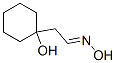 Cyclohexaneacetaldehyde, 1-hydroxy-, oxime (9CI) Struktur