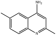 4-AMINO-2,6-DIMETHYLQUINOLINE Struktur