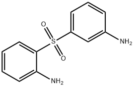 2,3-Diamino[sulfonylbisbenzene] Struktur