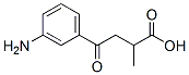 4-(3-Aminophenyl)-2-methyl-4-oxobutyric acid Struktur