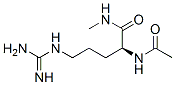 N(alpha)-acetylarginine methylamide Struktur