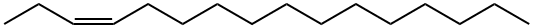 (Z)-3-Hexadecene Struktur