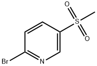 2-BROMO-5-(METHYLSULFONYL)PYRIDINE Struktur