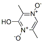 Pyrazinol,  3,6-dimethyl-,  1,4-dioxide  (9CI) Struktur