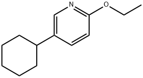 Pyridine, 5-cyclohexyl-2-ethoxy- (9CI) Struktur