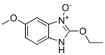 1H-Benzimidazole,2-ethoxy-5-methoxy-,3-oxide(9CI) Struktur