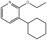 Pyridine, 3-cyclohexyl-2-ethoxy- (9CI) Struktur