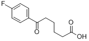 6-(4-FLUOROPHENYL)-6-OXOHEXANOIC ACID Struktur