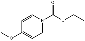 1(2H)-Pyridinecarboxylic  acid,  4-methoxy-,  ethyl  ester Struktur