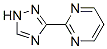 Pyrimidine, 2-(1H-1,2,4-triazol-3-yl)- (9CI) Struktur