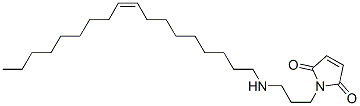 (Z)-1-[3-(9-octadecenylamino)propyl]-1H-pyrrole-2,5-dione  Struktur