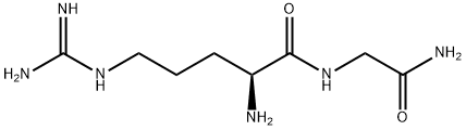 H-ARG-GLY-NH2 SULFATE Struktur