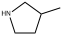 3-Methylpyrrolidine Struktur