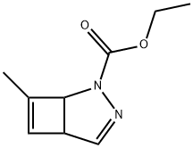 2,3-Diazabicyclo[3.2.0]hepta-3,6-diene-2-carboxylic  acid,  7-methyl-,  ethyl  ester Struktur