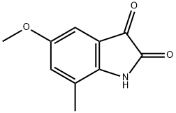 7-METHYL-5-METHOXY ISATIN Struktur