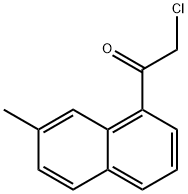 Ethanone, 2-chloro-1-(7-methyl-1-naphthalenyl)- (9CI) Struktur