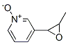 Pyridine, 3-(3-methyloxiranyl)-, 1-oxide (9CI) Struktur