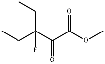 Pentanoic  acid,  3-ethyl-3-fluoro-2-oxo-,  methyl  ester Struktur