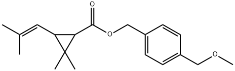 2,2-Dimethyl-3-(2-methylpropyl)cyclopropanecarboxylic acid p-(methoxymethyl)benzyl ester