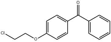 4-(2-Chloroethoxy)benzophenone Struktur